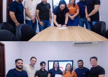 Prefeita Pauline Pereira assina ordem de serviço para construção de creche em tempo integral no Conjunto Olival Tenório