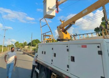 Prefeitura de Campo Alegre inicia implantação de iluminação em LED no Bairro Belo Horizonte