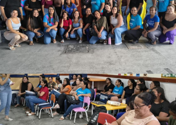 Secretaria de Educação promove formação para os auxiliares de turmas da Educação Infantil