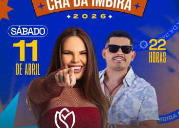 Nova Data: Shows com Samya Maia e Baketá acontecerão neste sábado 11 de Abril no Povoado Chã da Imbira