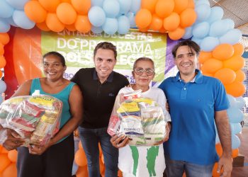 Prefeitura de Campo Alegre realiza nova entrega de 2.500 cestas básicas do programa Bolsa Alegre