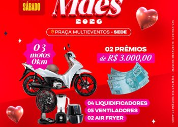 Show de Prêmios do Dia das Mães em Campo Alegre e Luziápolis será realizado no próximo dia 30