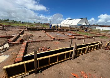 Avançam as obras do Novo Centro Municipal de Educação Infantil do Conjunto Olival Tenório Costa