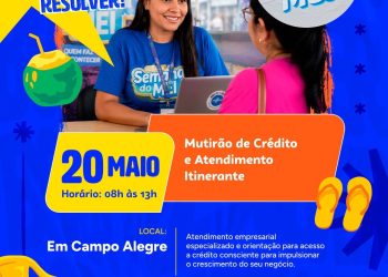 Campo Alegre recebe ação de orientação do crédito em parceria com o SEBRAE