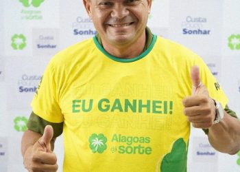 Morador de Luziápolis leva bolada de R$ 103 mil no Alagoas da Sorte