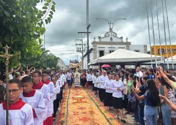 Fé e tradição marcam celebração de Corpus Christi em Campo Alegre