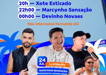 Prefeitura de Campo Alegre divulga line-up oficial da festa de Luziápolis; confira os horários dos shows