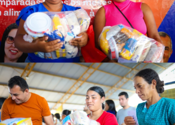 Mais uma distribuição do Bolsa Alegre garante alimento na mesa de 3 mil famílias