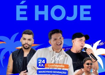 É hoje! Luziápolis recebe grande festa com Devinho Novaes, Marcynho Sensação e Xote Esticado
