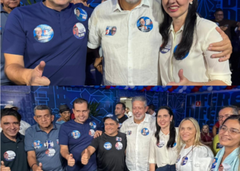 Pauline Pereira e lideranças de Campo Alegre prestigiam inauguração do comitê de Arthur Lira em Maceió