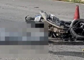 Motociclista perde a vida após forte colisão com van