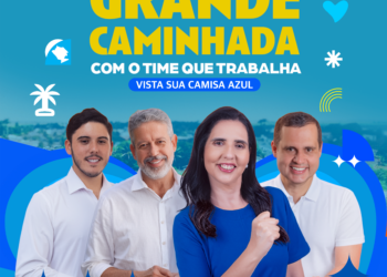 Grande caminhada com o time que trabalha acontecerá na próxima terça-feira (18); vista sua camisa azul