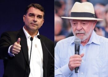 Pesquisas mostram disputa acirrada entre Lula e Flávio Bolsonaro na corrida pela Presidência em 2026