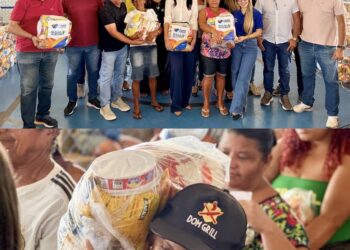Bolsa Alegre realiza mais um mês de distribuição de 3 mil cestas básicas para famílias de Campo Alegre