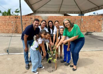 Luziápolis recebe plantio de 40 árvores nativas em ação de arborização urbana