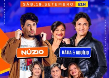 Prefeitura de Campo Alegre anuncia grande festa no bairro pimenteira com Núzio, Kátia & Aduílio e Remy Ruan