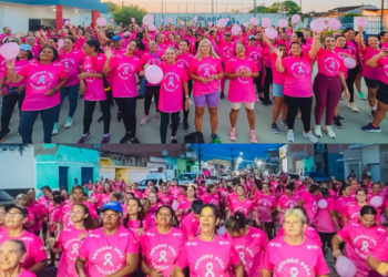 Academia da Saúde de Campo Alegre realiza Caminhada e Aulão de Zumba em alusão ao Outubro Rosa